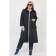 Cardigan female, size 60, blue color