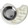 Animal bowl Bradex "Smart feeding", 29x21x5cm, stainless steel, plastic, white