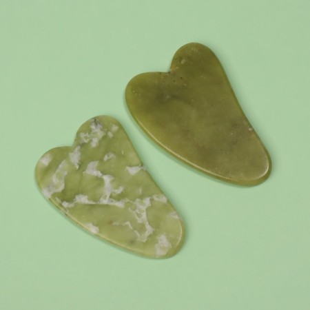 Huasha massage "Hag", 7 × 4.3 cm, in PVC box, green color-5