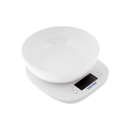 Libra Kitchen Zelmer ZKS1460, electronic, up to 5 kg, white-1