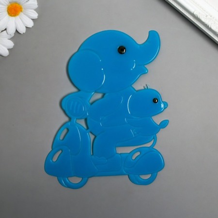 Phosphorus sticker "Moped mopes" with adhesive pads set of 2 pcs mix 29.5x25 cm-5