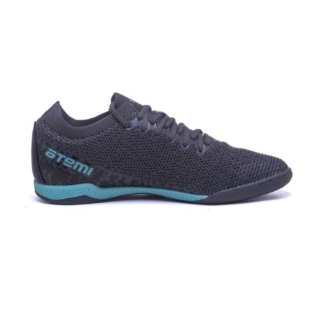 Beats football ATEMI SBA-003 Indoor, gray/turquoise, size 40-5