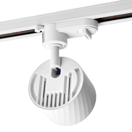 Snow -phase track lamp Feron AL125, IP40, GX53, 15 W, 81x81x105 mm, white color.-2