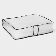 Cofr for storing things, 53 × 45 × 15 cm, transparent, color castle mix