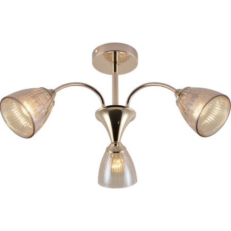 Lamp on the ESCADA rod, 1129/3P. 3x60W, e27, 590x590x290 mm, color gold