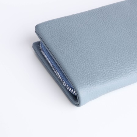 Women's wallet with lightning, blue color-2