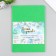 Soft 1 mm felt "bright green" set of 10 sheets format A4