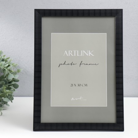 Photo frame Plastic "Alan" 21x30 cm, black