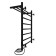 The electric heated towelputant "Sanprise" Aurora P8, 500x800 mm, right, black