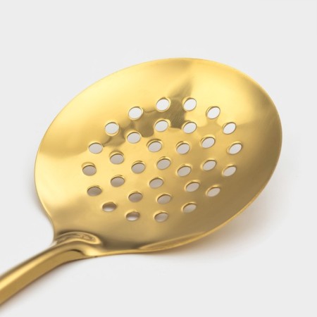 Stainless steel noise, length 25.5 cm, gold color-2