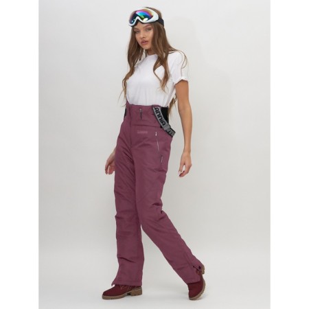 Ski -loving pants, size 42, burgundy color-6