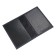O-81 passport cover (external pocket), without fastening, blue, dark, fleet
