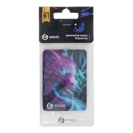 GRASS "DRAKOCT" flavor, berry ice, cardboard-1