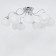 Ceiling chandelier Citilux "Luciana" CL147191, 66x66x25 cm, 9x60W, E14, Gray color