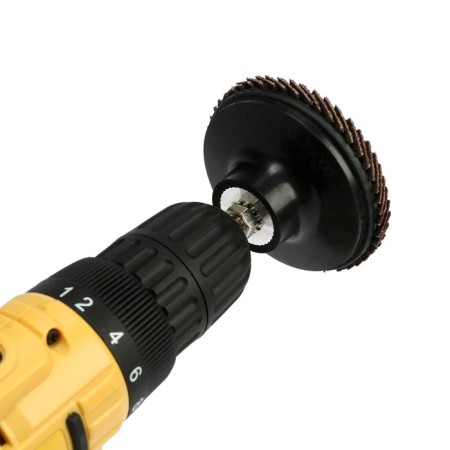Circle of petal end tundra, for a drill, M8, 75 mm, P40, 3 pcs.-5