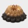Baking form 26x10.4 cm volcano gold color