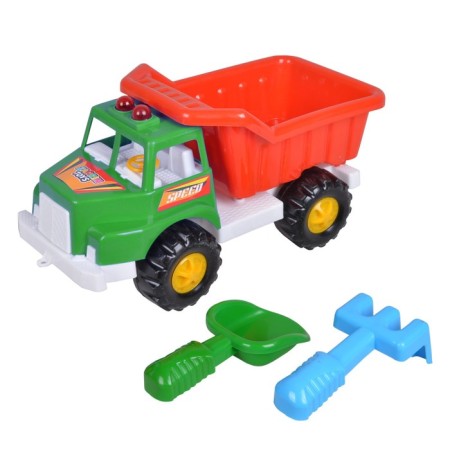 Mini dump truck, sand set, mix