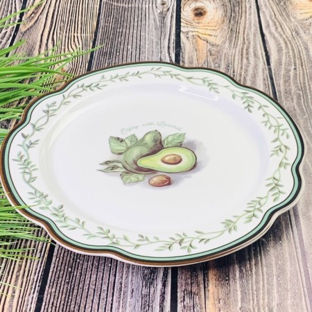 Round Lenardi "Avocado", D = 30.5 cm-1