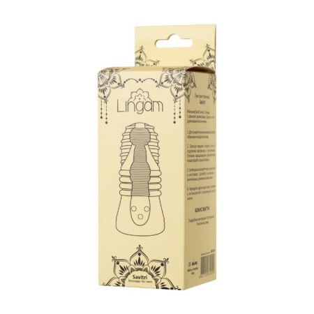 Masturbator Unrealistic Lingam byfa Savitri, TPE, Transparent, 14 cm-4