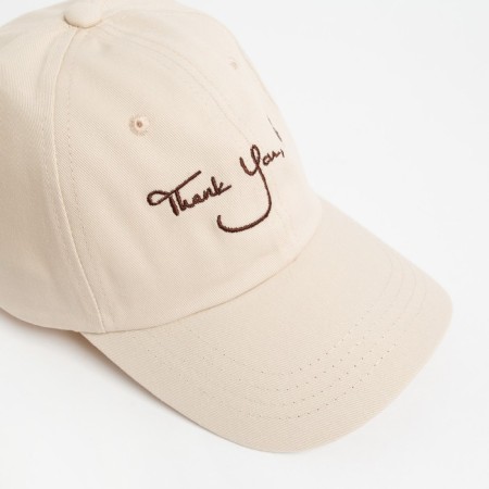 Minaku baseball cap, beige color, size 56-58-6