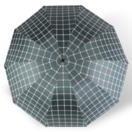 Mechanical “Cage” umbrella, Eponge, 4 additions, 10 spokes, r = 57 cm, color mix-12