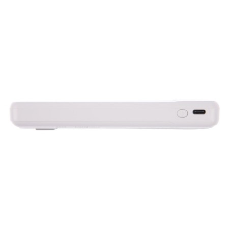 External BYZ W79, 10,000 mAh, Type-C, USB, 2 A, display, cable 4, display, white-5
