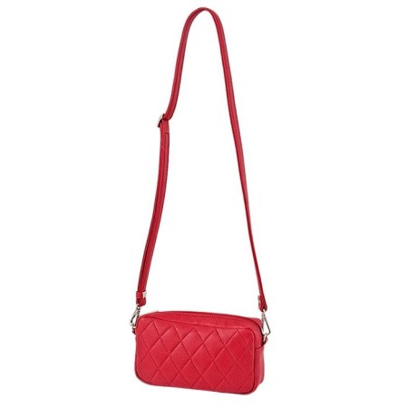 Cross-Bodi bag, lightning department, red color 20.5x6x12cm
