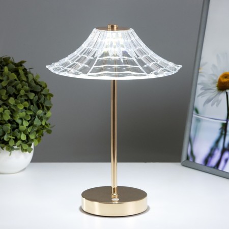 Table lamp sensory "Jamma" LED 10W battery gold 20x20x32 cm-1