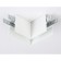 Ambrella Connector Corner for the Magnetic GL3369 WH, White overhead tire pipeline