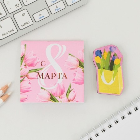 Gift set: notebook and icon "Bright Spring"-1