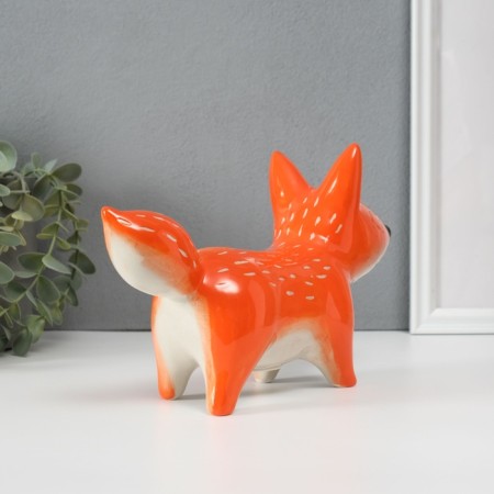 Piggy bank Ceramics "Red Fox" 26.5x7.7x14.9 cm-3