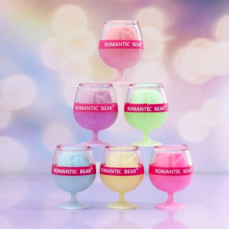 Lip balm "glass", a mix of flowers and aromas, glowing in the dark-8
