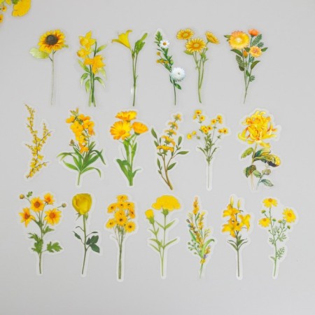 Stickers for creativity PLC PVC "Solar Polyana" set 40 pcs 9x10.5 cm
