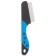 Delight comb, anti-blocking, 67 teeth 13 mm, with an ergonomic handle, black and blue
