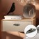 Handle button Cappio RK134 furniture, graphite-golden color