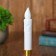 Candle LED "inspiration", white color