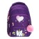 School backpack, 39 x 30 x 20 cm, Grizzly, ergonomic back, + keychain, purple