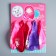 Airy ball "Happy Birthday!", 12 inch, latex, 5 pieces, cats aristocrats