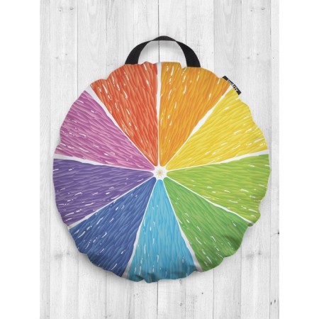 Siddle Pill "Rainbow Orange", Decorative, D = 52 cm
