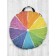 Siddle Pill "Rainbow Orange", Decorative, D = 52 cm