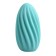 The masturbator is not realistic, reusable, 95 x 48 mm, turquoise