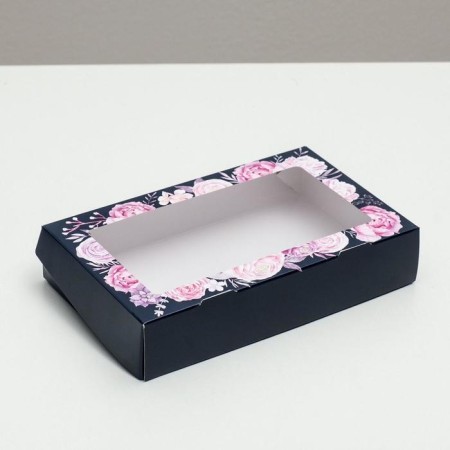 Confectionery packaging, a box with lamination "Tenderness", 20 x 12 x 4 cm
