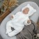 Kinderlitto “Muslin” discharge kit, 4 items, height 50-56 cm, dairy color