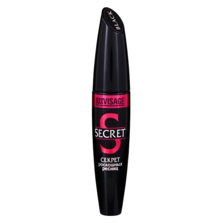 Luxvisage mascara "Secret of luxurious eyelashes", tone black