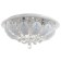 Chandelier 5855/600 chrome 8x40W E14 LED+Blue PDU 60x60x27cm
