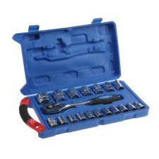 A set of tools in the case of the tundra, automobile, 1/2 