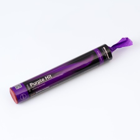 Color smoke purple, 0.8 inch, optical intensity, 60 seconds-2