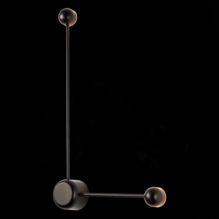 Wall lamp ST LUCE. SL6003.401.02. 2x4 W, LED, 4000K, 480 LM, 70x40 cm, black color-2