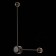 Wall lamp ST LUCE. SL6003.401.02. 2x4 W, LED, 4000K, 480 LM, 70x40 cm, black color