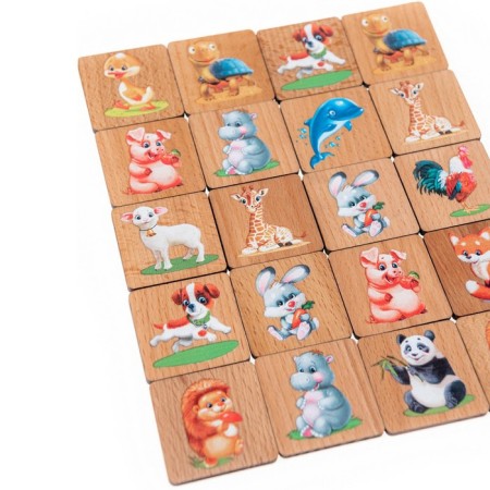 Memory "Animal World", in a bag-4